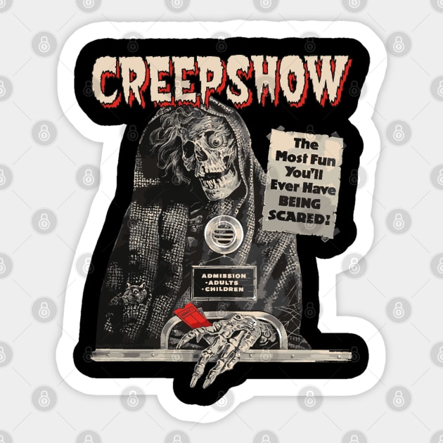 Creepshow redesigned poster Sticker by ArtMofid